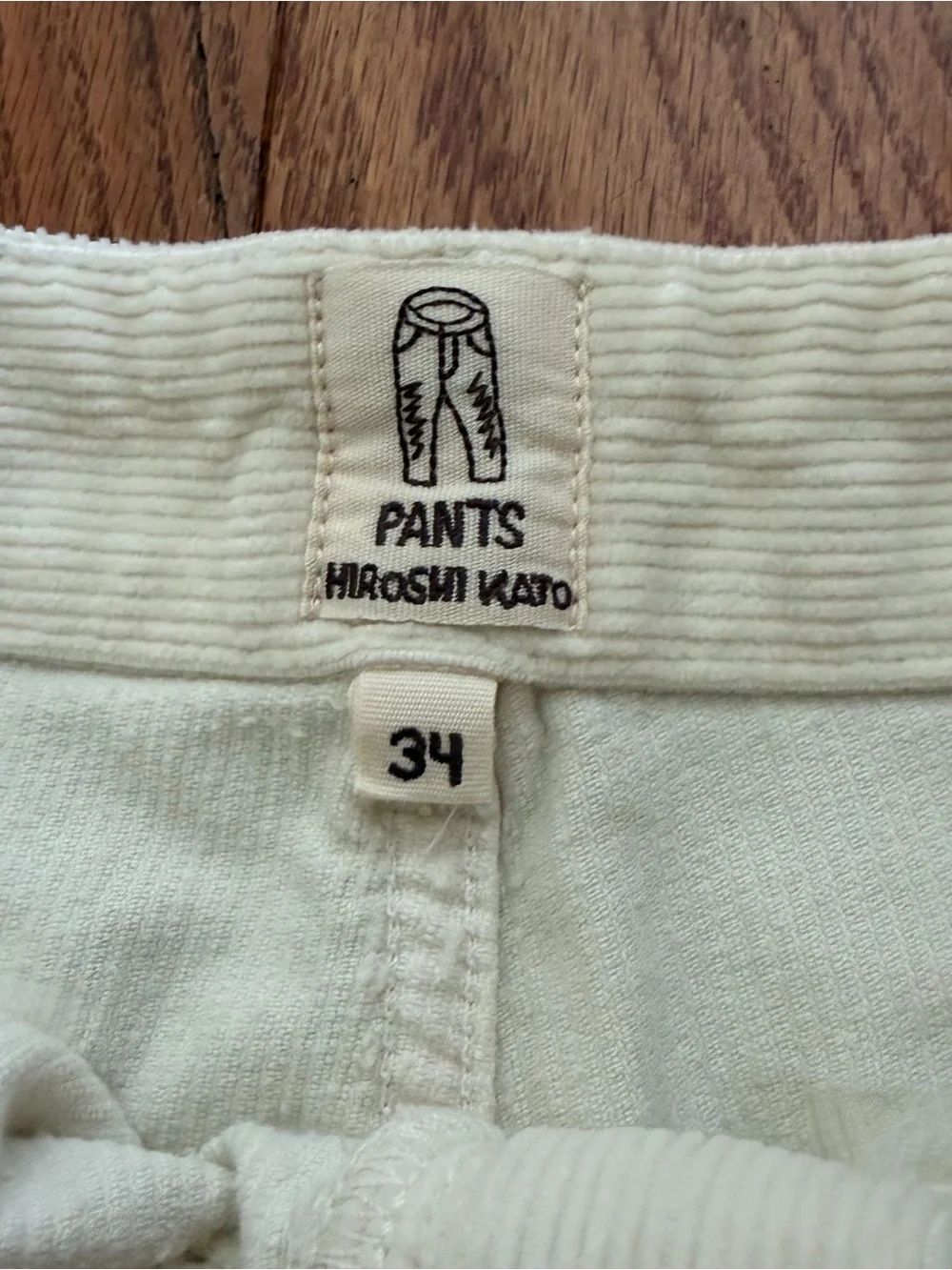 Hiroshi Kato The Cove Corduroy Shorts Mens 34 Oat 8
